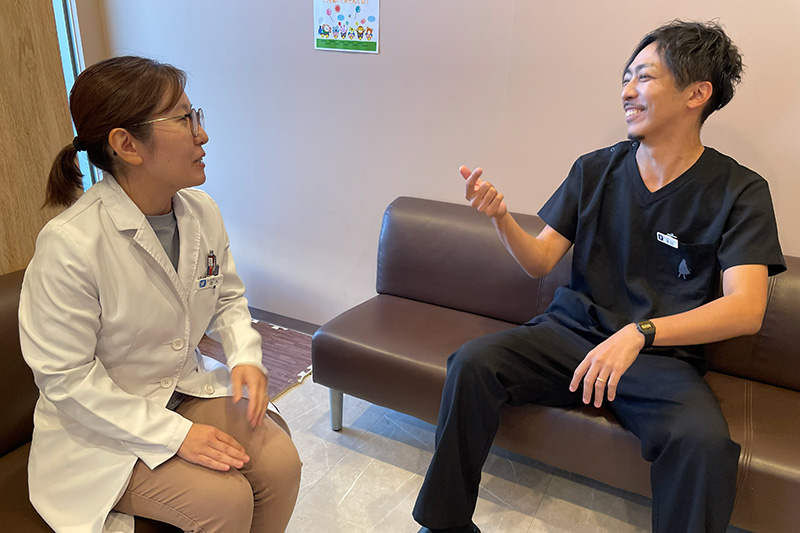 皮膚科 青木院長×内科 濱田院長 対談インタビュー