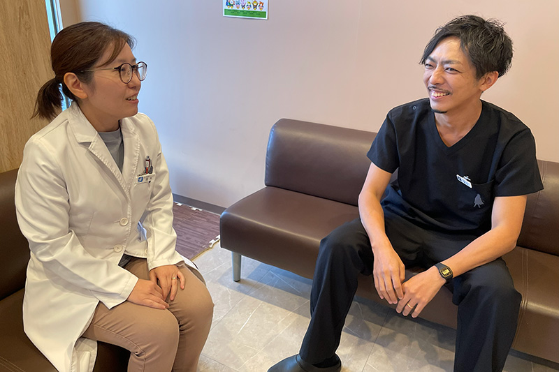 皮膚科 青木院長×内科 濱田院長 対談インタビュー